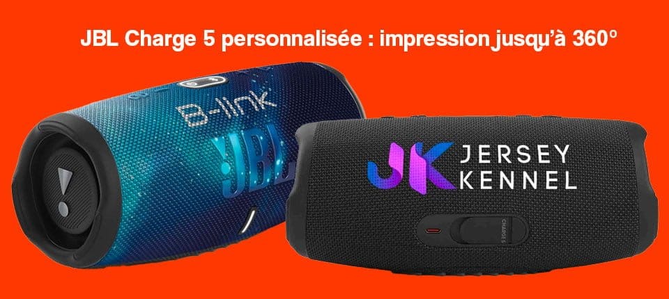 Enceinte JBL personnalisée.