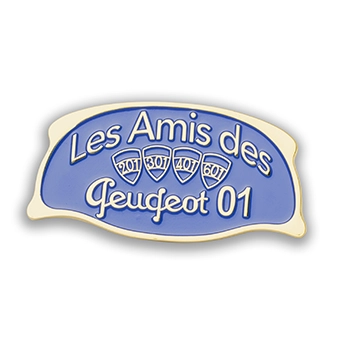 Insigne de calandre émaillé