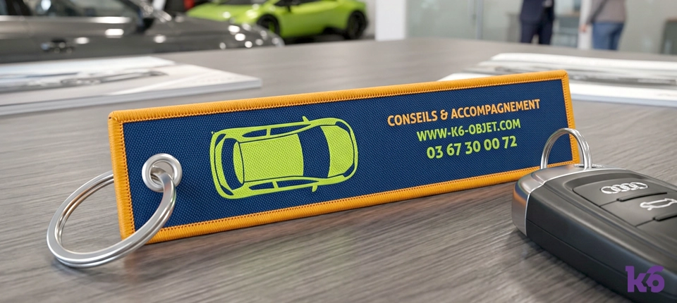 Porte-cles flamme concessionnaire-k6 Porte-cles flamme concessionnaire-k6