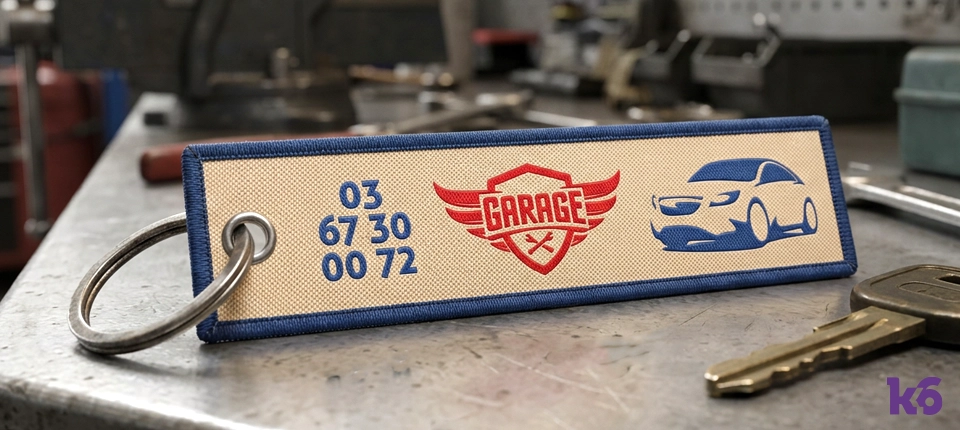 Porte-cles flamme garage.k6 Porte-cles flamme garage.k6