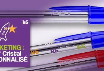 Stylos Bic Cristal personnalisables