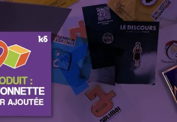 Cartonnette personnalisée pour votre pin's.