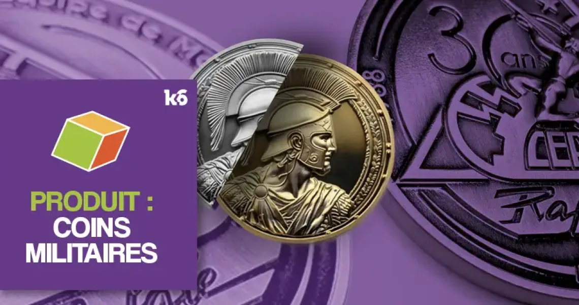 Coins militaires personnalisé