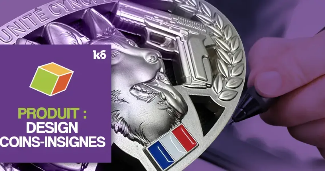 Design coins et insignes militaires