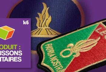 Écussons militaires personnalisés