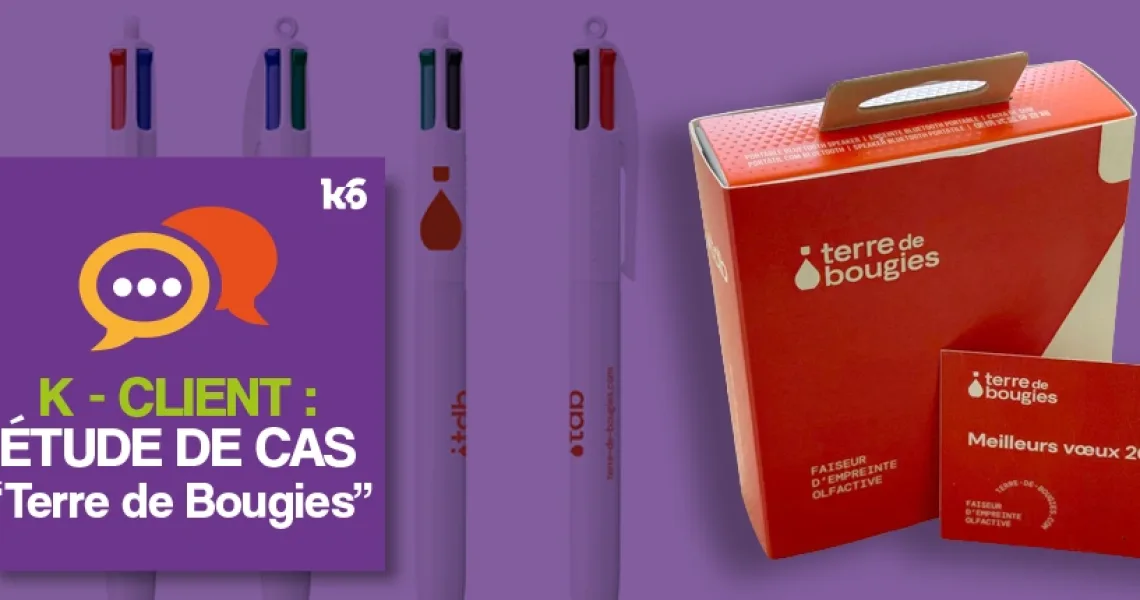 étude de cas “Terre de Bougies” (cadeau client premium)